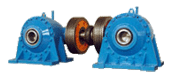 Special double shaft mixer reducer