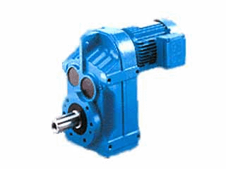 TXF series parallel shaft helical gear reducer motor
